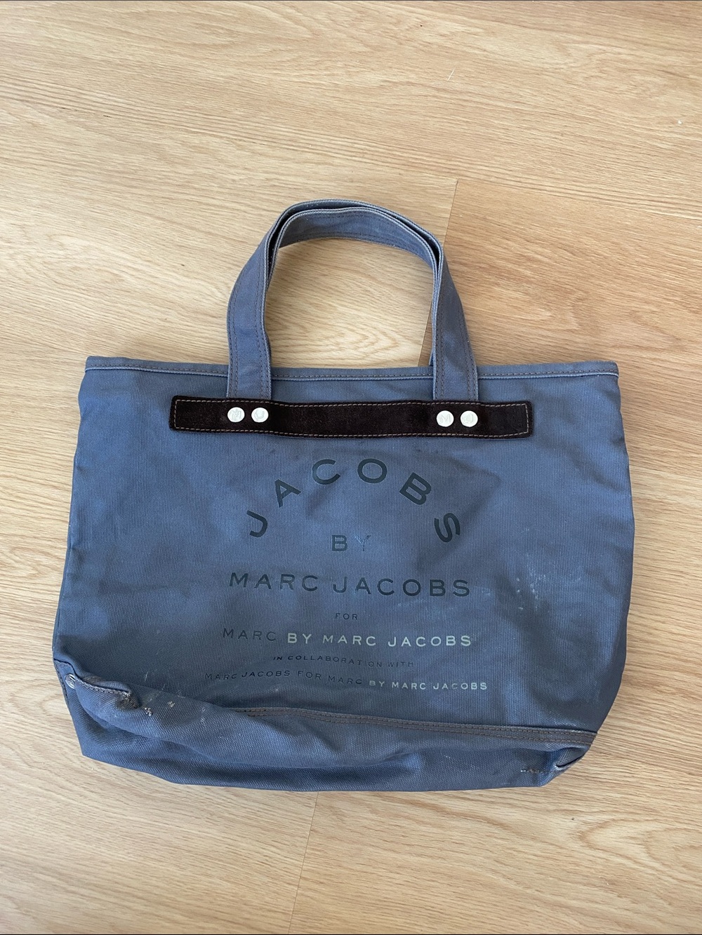 Marc by Marc Jacobs Canvas Tote gray